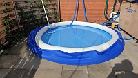 Der Pool wird verkauft.